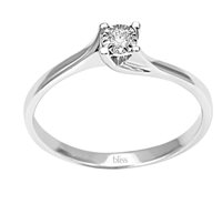Anneau Bliss Femme Rugiada in Or blanc Diamante 20069892 - 20069892
